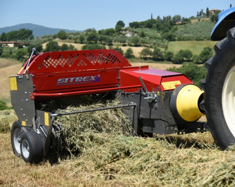 Mini Compact Square Baler - Draw Bar & Blanket Harrow